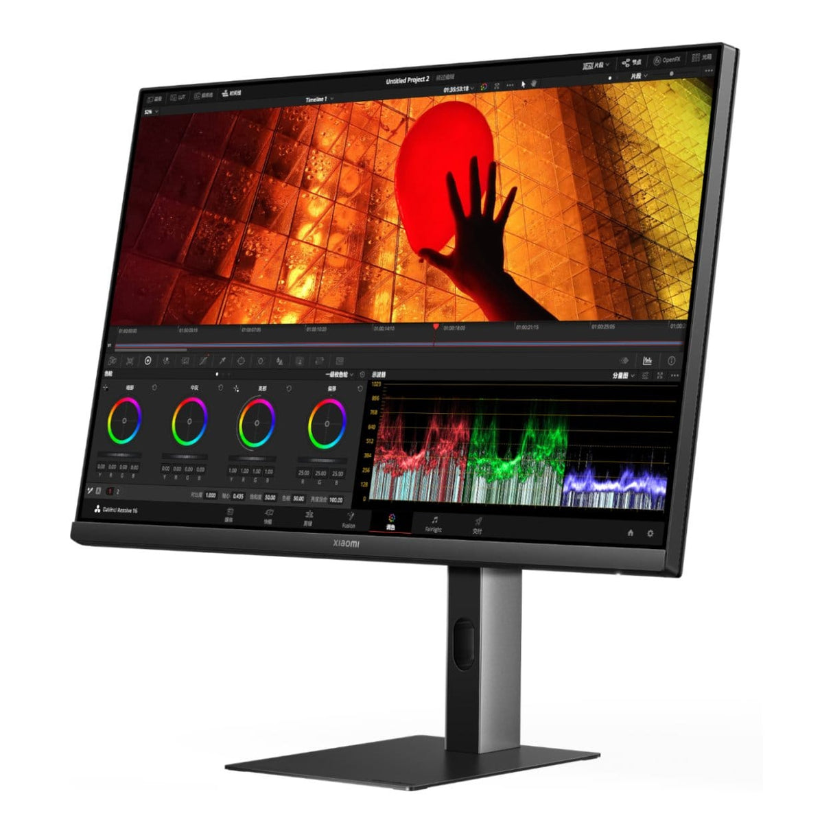 Xiaomi A27Ui 27-inch 3840 x 2160p 4K UHD 16:9 60Hz 6ms LED IPS Office Monitor ELA6221EU