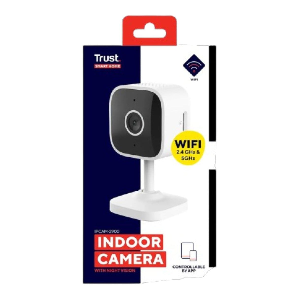 Trust IPCAM-2900 Indoor Camera and Elecstor 18W Mini 1200mAh DC UPS Bundle