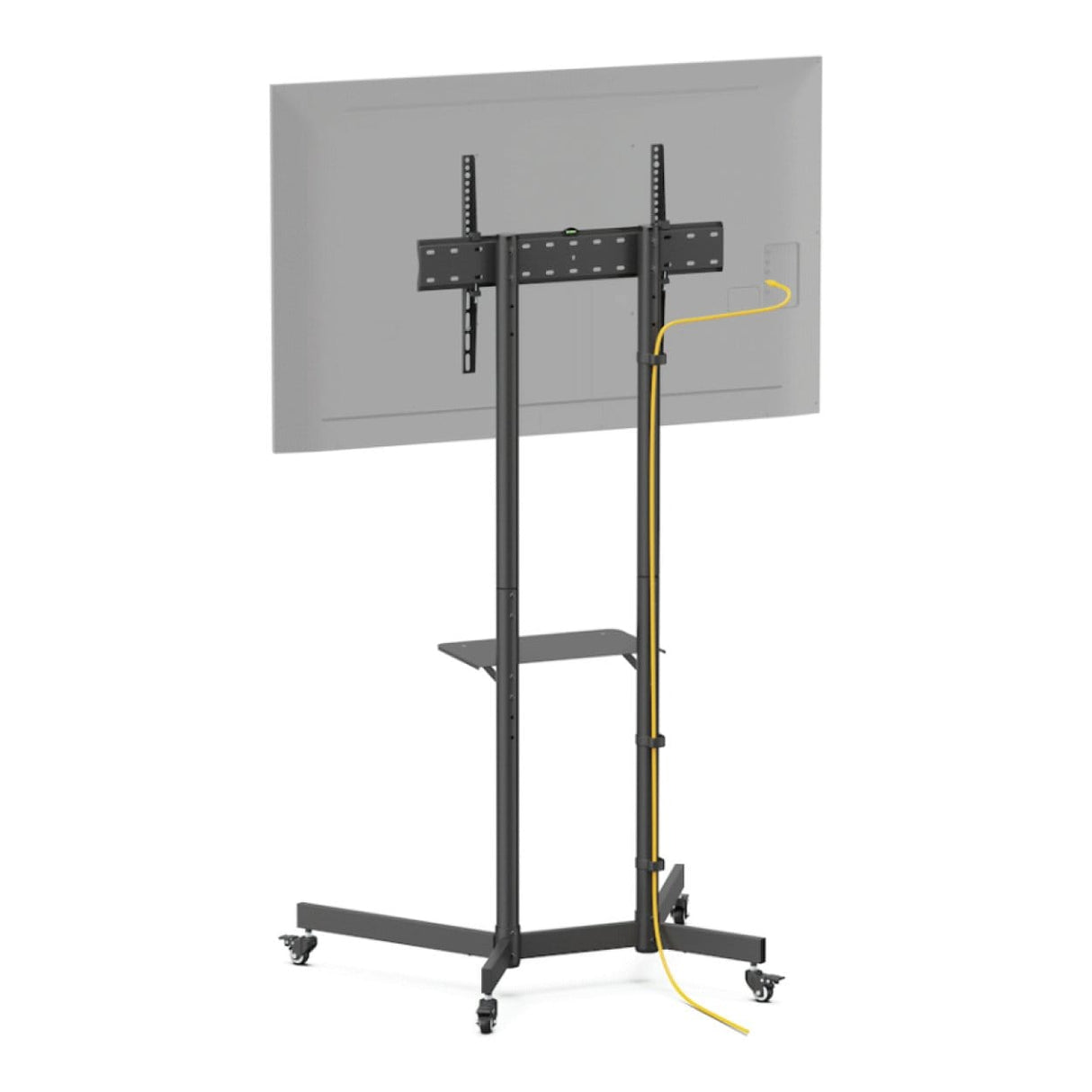 Ellies 37 to 70-inch Solid Series Fixed Trolley TV Bracket ELL-2000-BK