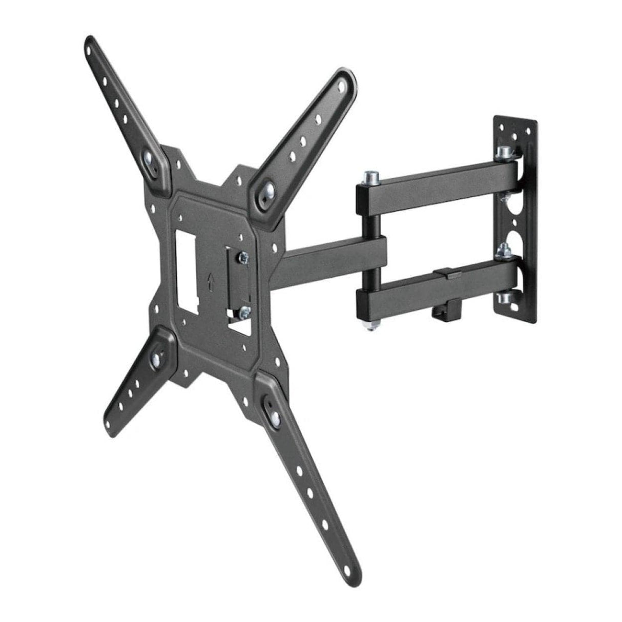 Ellies 23 to 55-inch Solid Series Full Motion Single Arm TV Wall Mount ELL-2009-BK