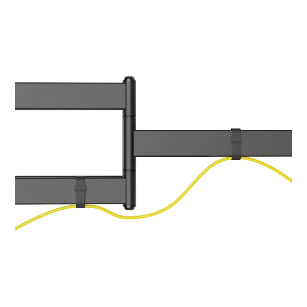 Ellies 50 to 105-inch Solid Series Heavy Duty Full Motion TV Wall Mount ELL-2012-BK