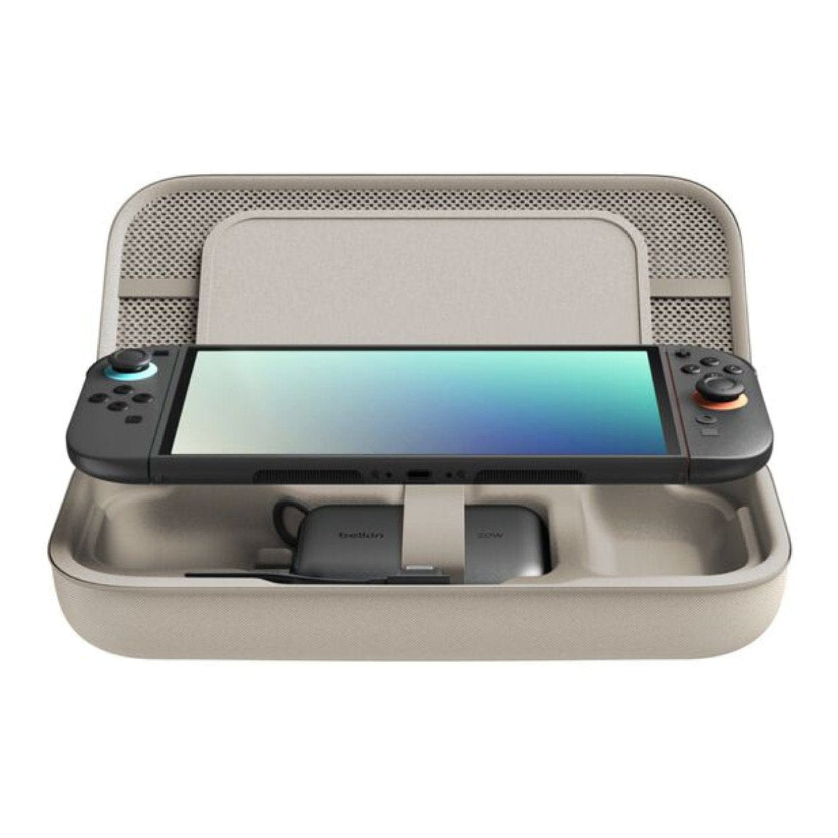Belkin Gaming Charging Case for Nintendo Switch 2 - Sand ENA001HQSA-V2