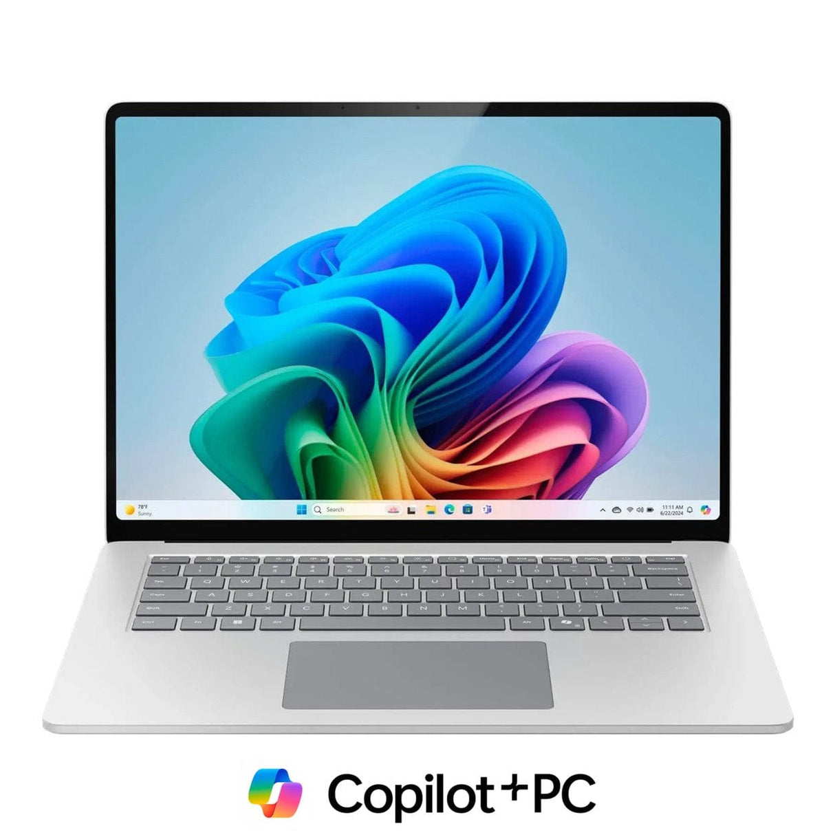 Microsoft Surface 7 15-Inch PixelSense AI Laptop - Intel Core Ultra 5 236V 512GB SSD 16GB RAM Win 11 Pro Platinum