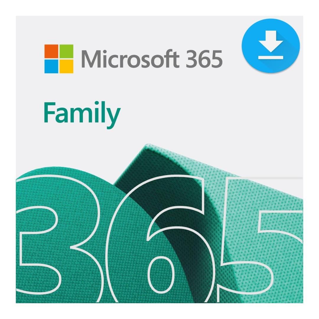 Microsoft 365 Family for up to 6 People 12-month Subscription Download EP2-32291