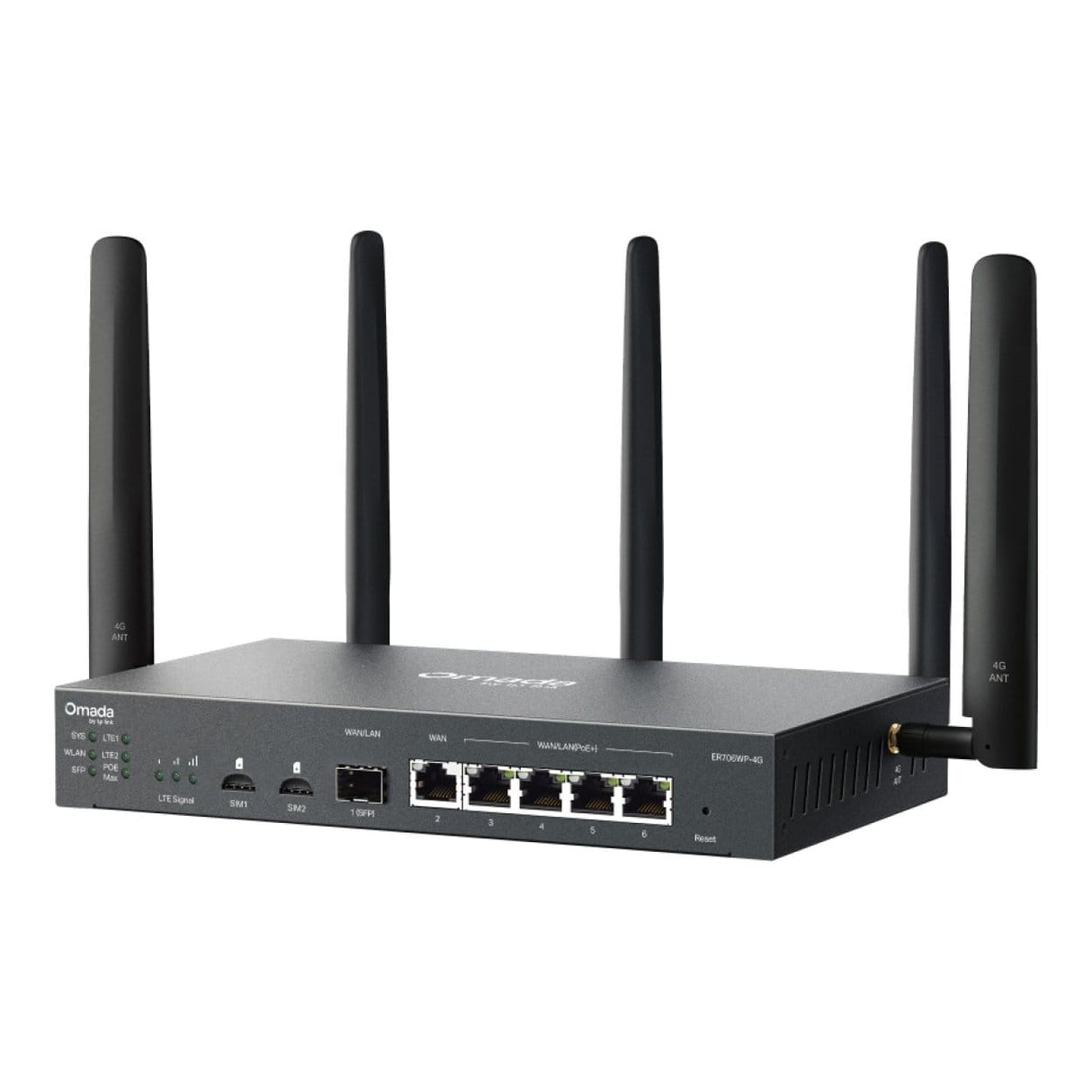 TP-Link Omada ER706WP-4G 4G+ AX3000 Wireless Router - Gigabit Ethernet Dual-band 2.4GHz and 5GHz