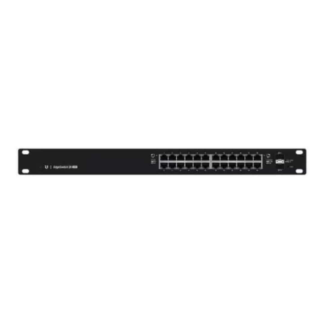 Ubiquiti UISP EdgeSwitch 24-port 250W PoE 2x SFP Managed L3 Network Switch ES-24-250W EU