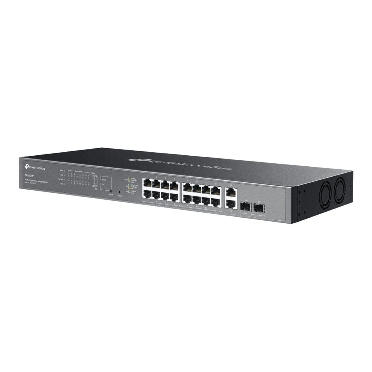 TP-Link Omada 20-Port Gigabit Easy 16-Port PoE+ Managed Switch ES220GMP