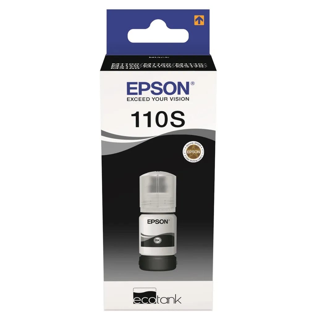 Epson 110S Ink Bottle EcoTank Black Original 120ml Single-pack ET01L14A