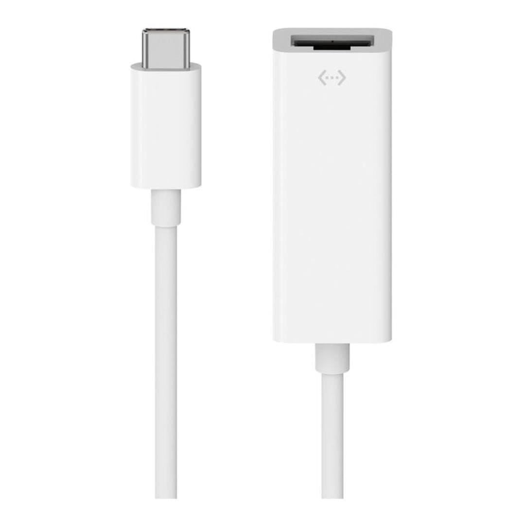 Belkin USB-C to Gigabit Ethernet Adapter - White F2CU040DSWHTAPL