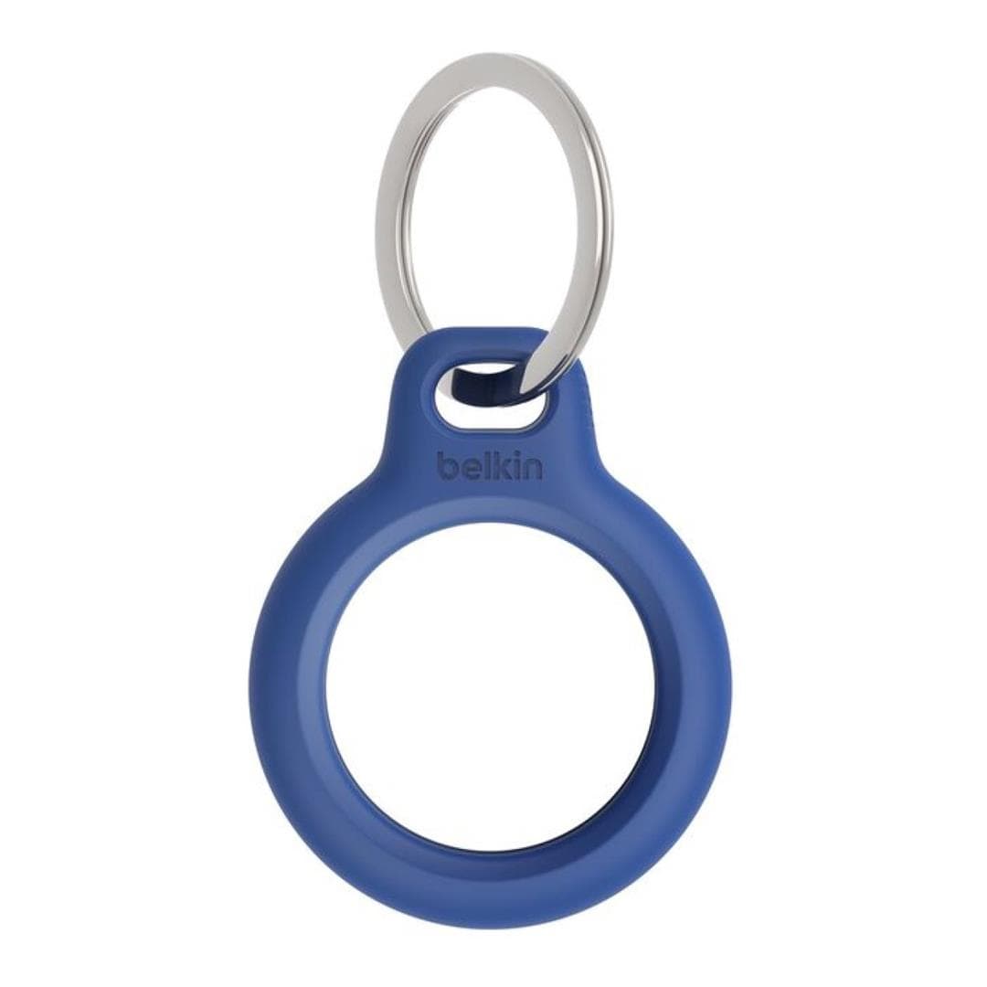 Belkin Secure Holder with Key Ring for AirTag Blue F8W973BTBLU