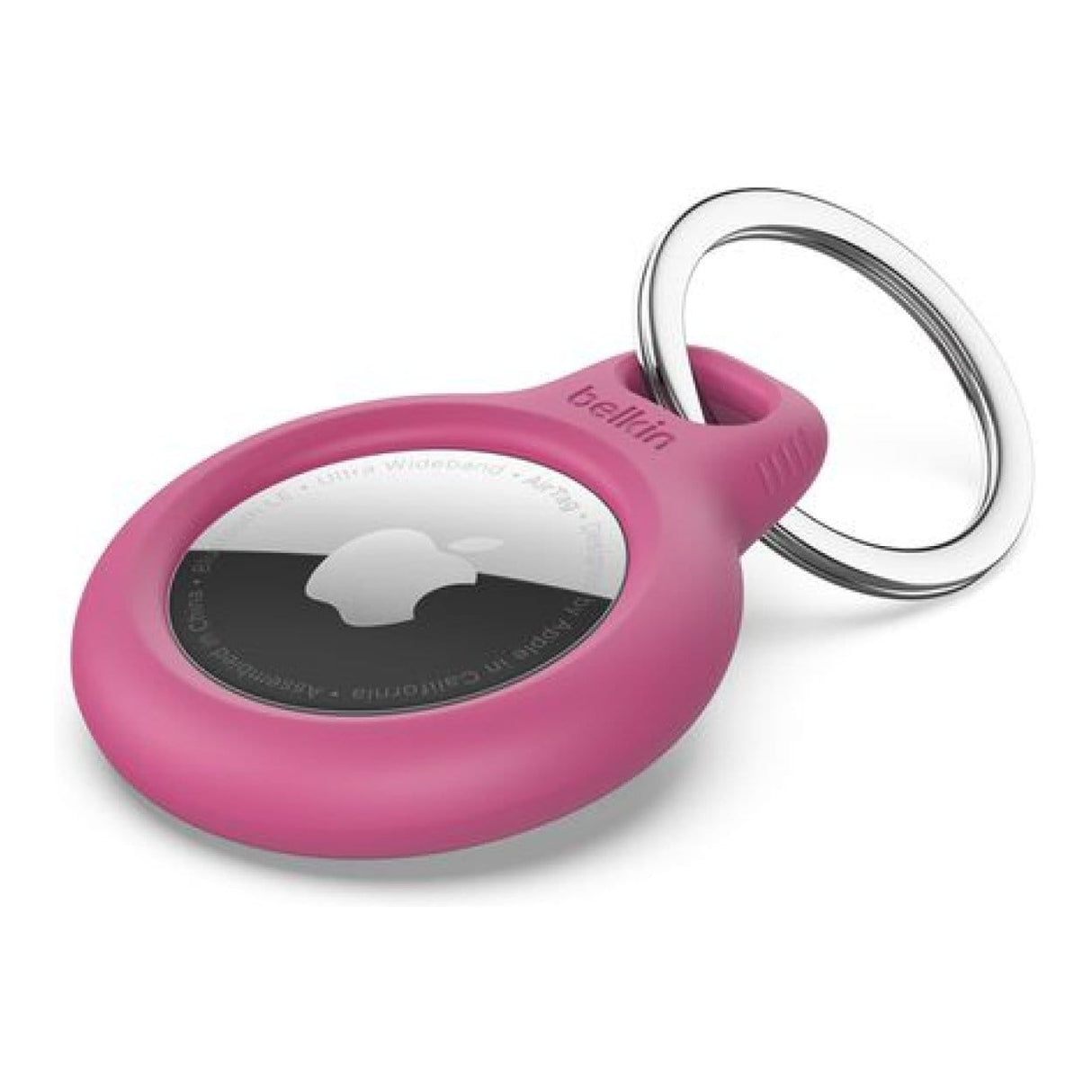 Belkin Secure Holder with Key Ring for AirTag Pink F8W973BTPNK