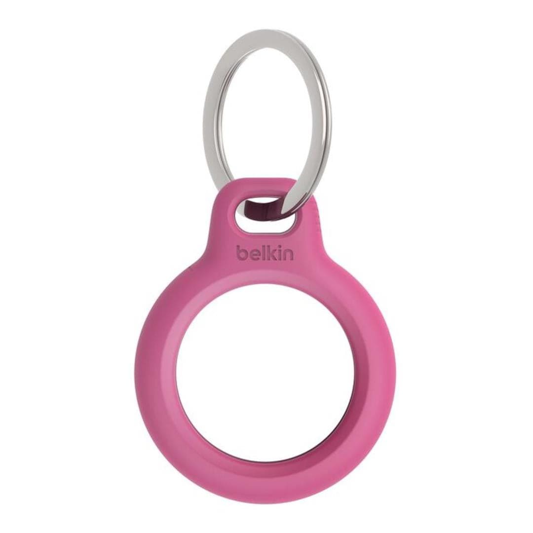 Belkin Secure Holder with Key Ring for AirTag Pink F8W973BTPNK