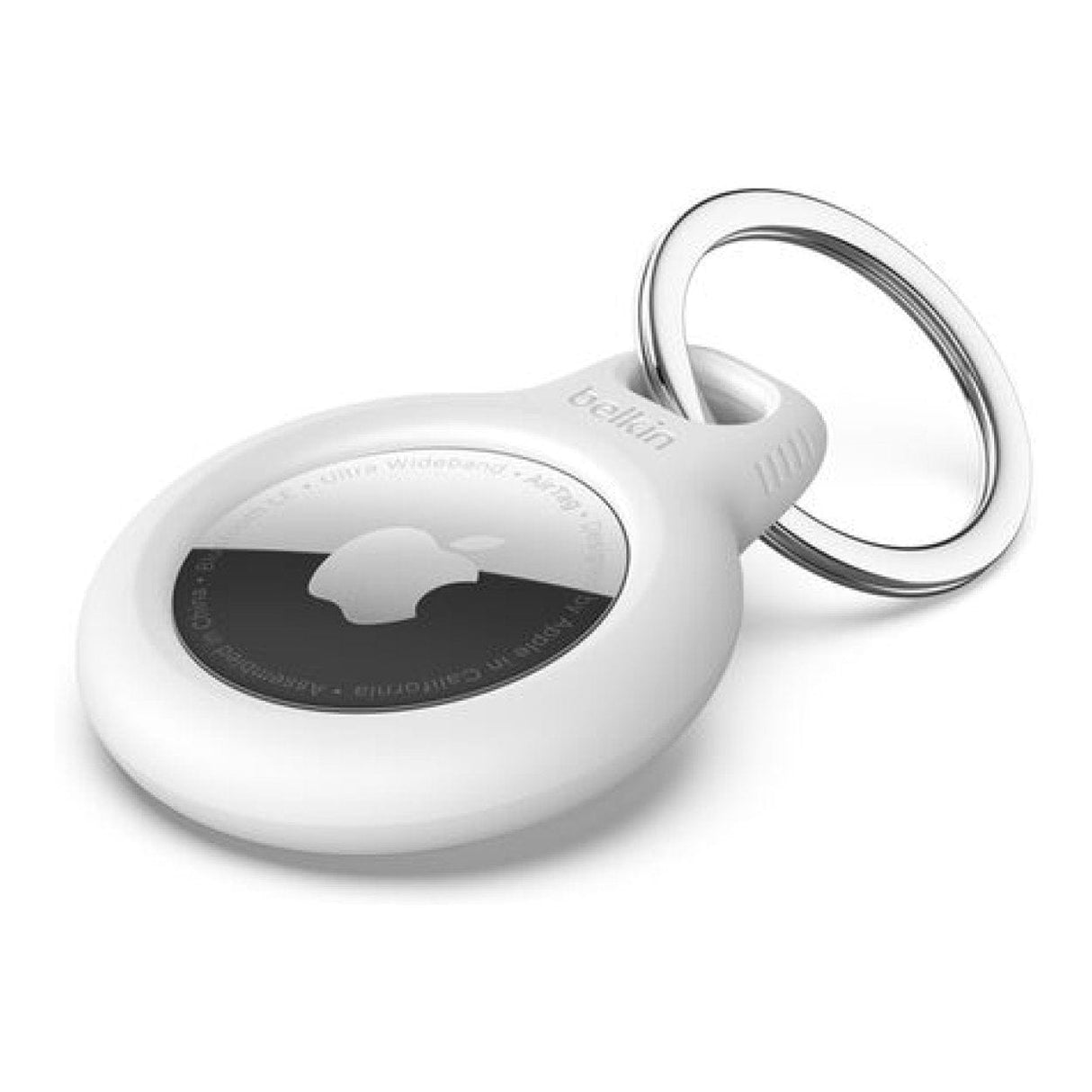 Belkin Secure Holder with Key Ring for AirTag White F8W973BTWHT