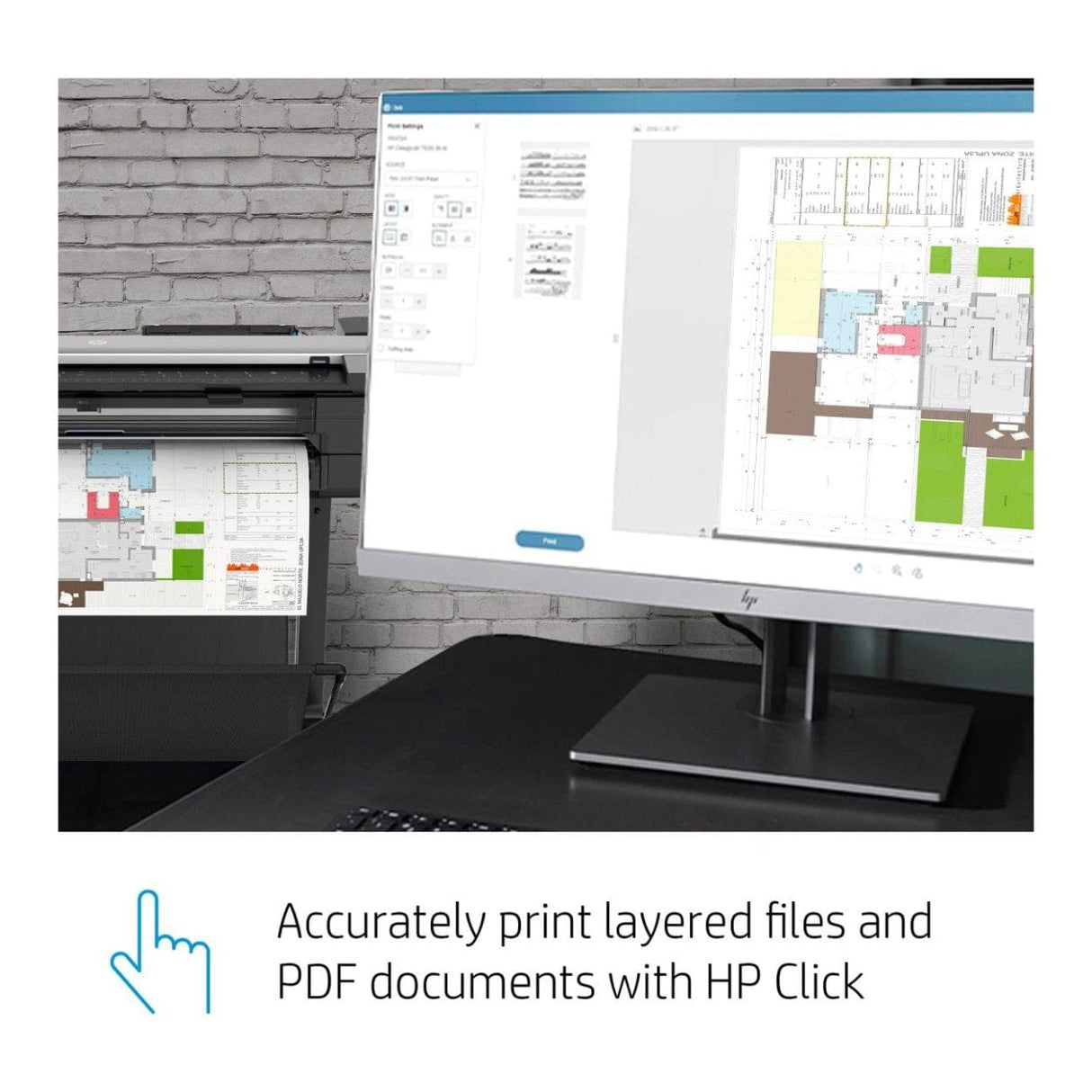 HP Designjet T830 24 Large Format Printer Wi-Fi Inkjet Colour 2400 x 1200 DPI Ethernet LAN