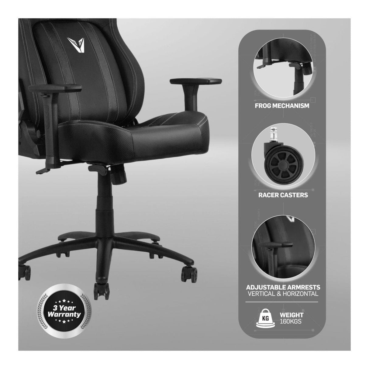 Everfurn Blaze Gaming Chair FD-OC-GA-73