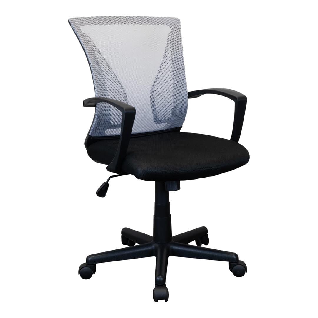 Everfurn Simone Mid Back Office Chair Grey FD-OC-MB-85.2
