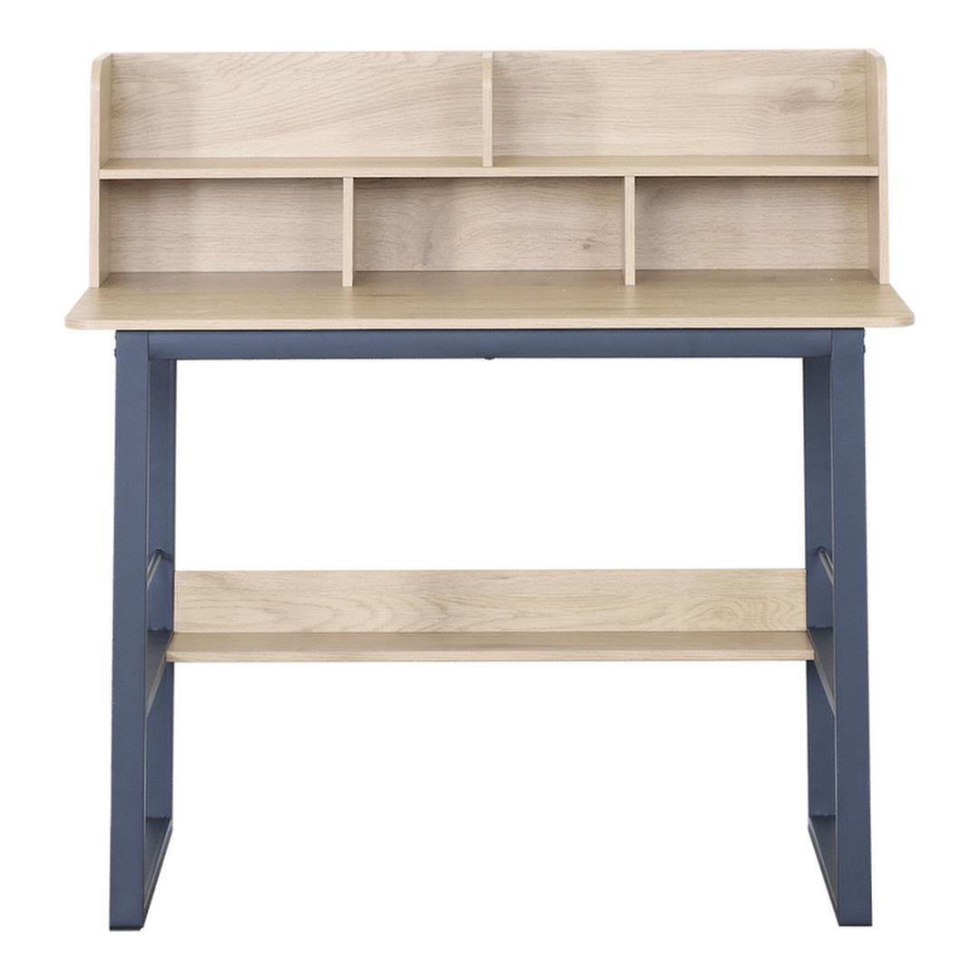 Everfurn Marcel Office Desk With Shelves FD-OD-02-OAK