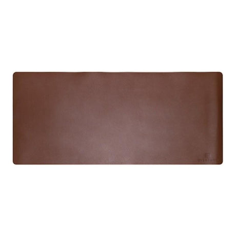 Everfurn Prime Faux Leather Desk Mat Brown FD-OD-AC-03-BRWN