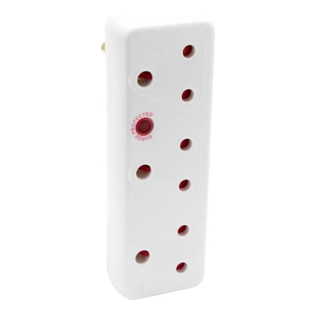 Ellies 3-Way Medium Surge Adaptor White FEA2S