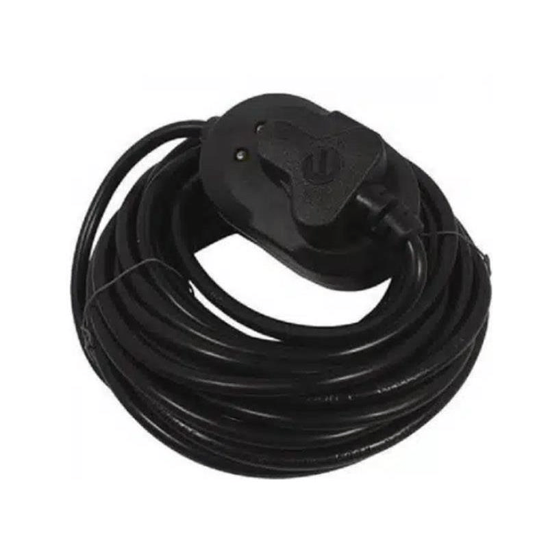 Ellies 2-way Light Duty Extension Cord 3m Black FELBW2X/3BJ