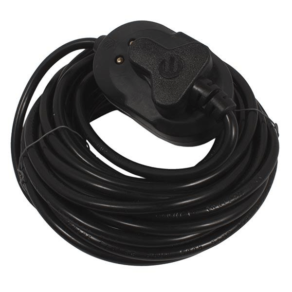 Ellies 2-way Light Duty Extension Cord 5m Black FELBW2X/5BJ