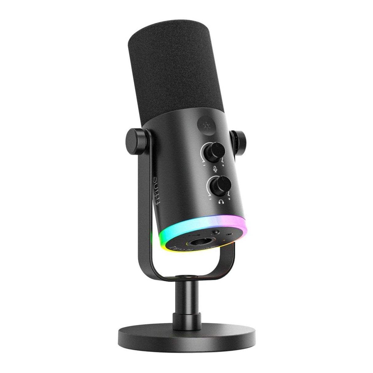 Fifine AM8 NEO RGB Dual Port Gaming Microphone with Stand FF-AM8-NEO