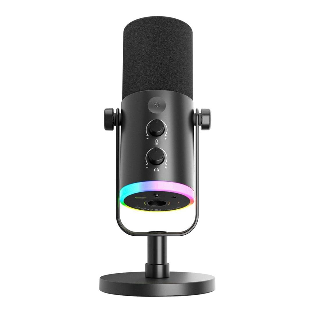 Fifine AM8 NEO RGB Dual Port Gaming Microphone with Stand FF-AM8-NEO
