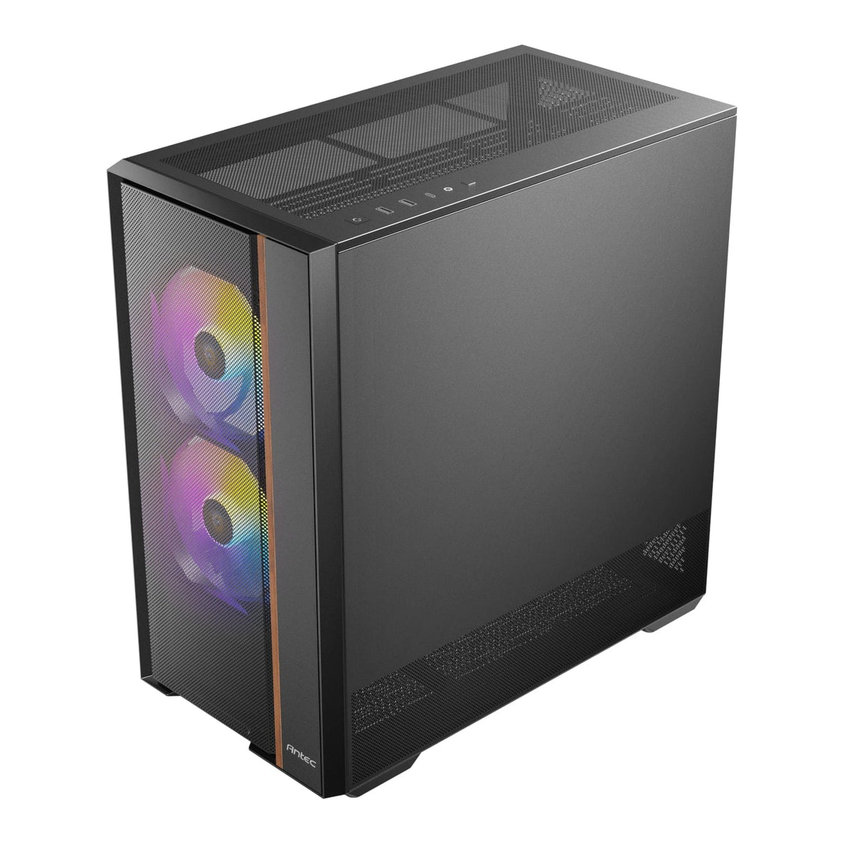 Antec FLUX Rear ARGB ATX Mid Tower Black Gaming PC Case