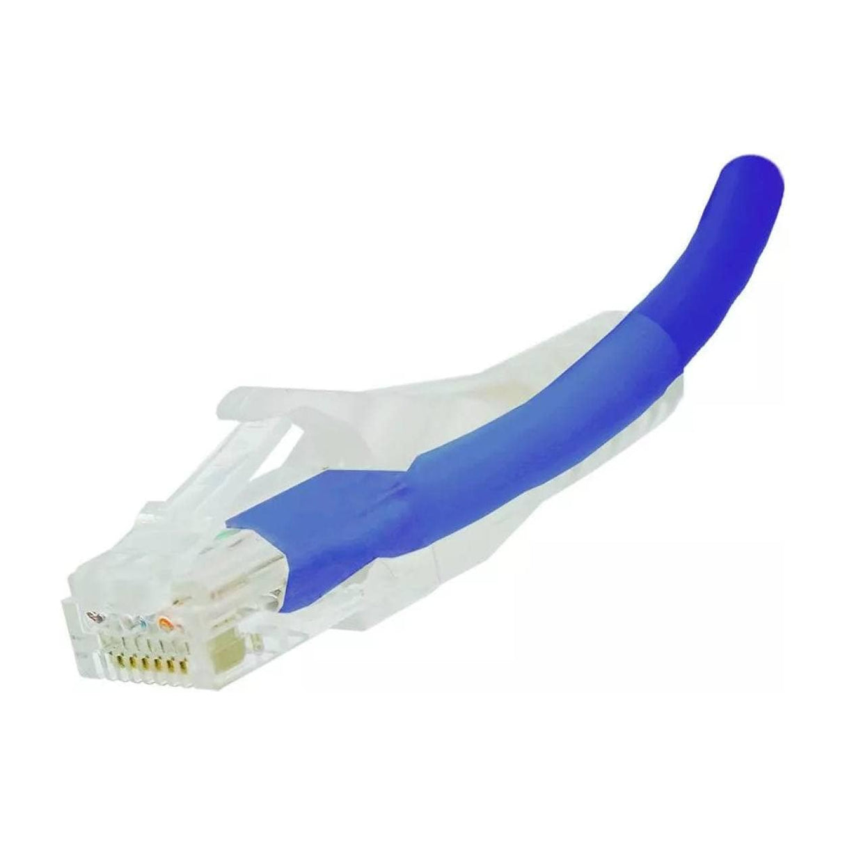 Linkbasic UTP CAT6 Flylead Cable Blue 1m FLY-6-1B