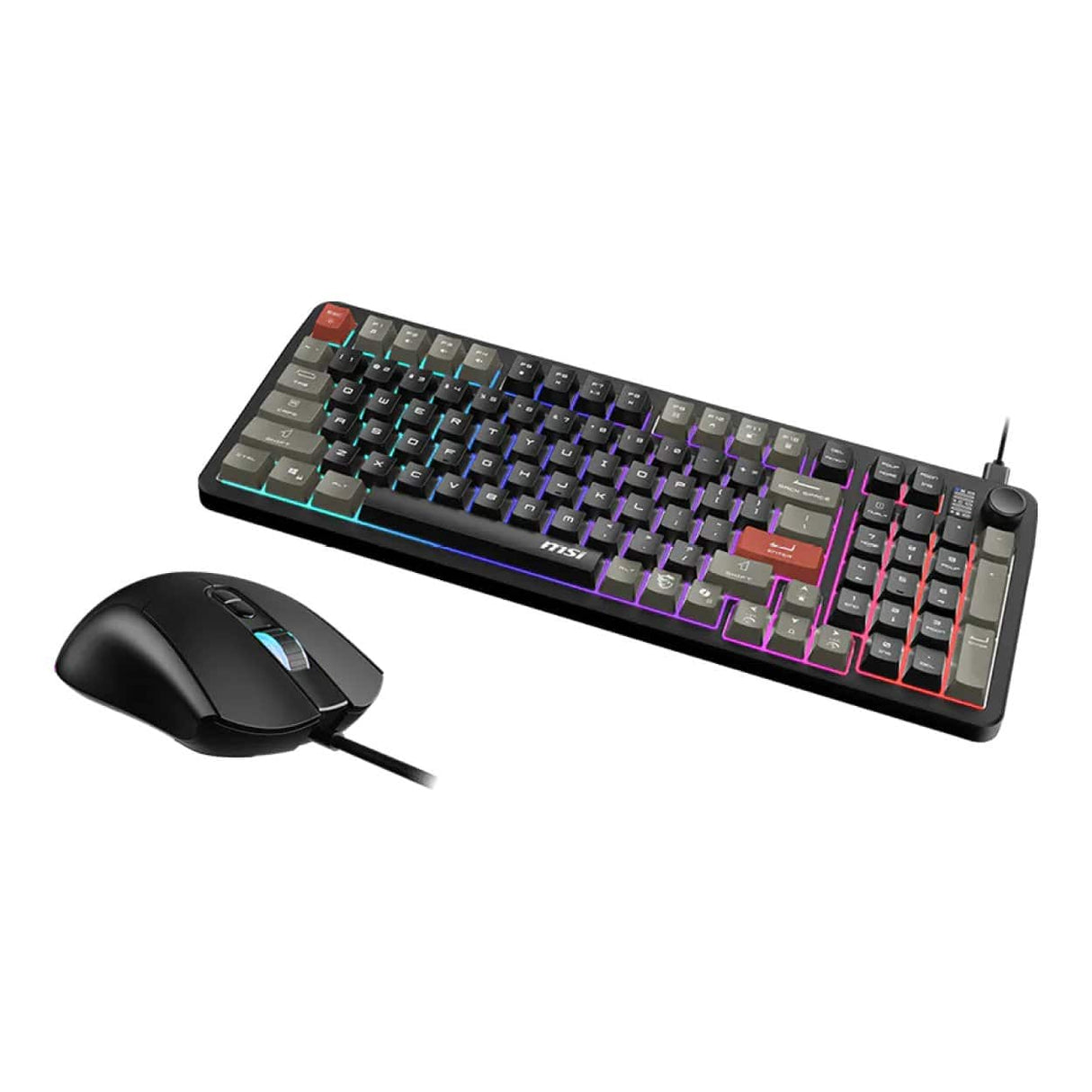 MSI Forge GK110 Wired Keyboard & Mouse Combo