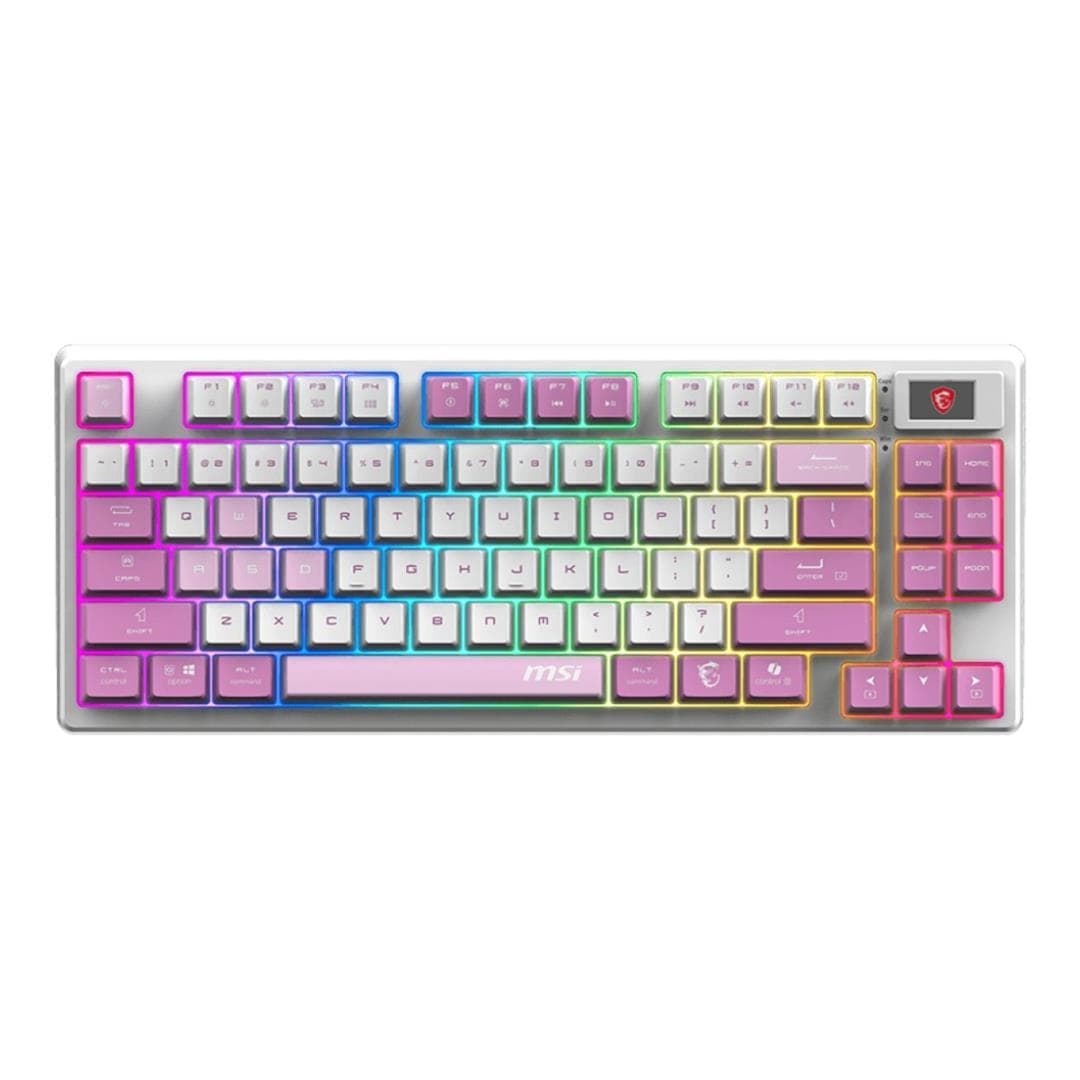 MSI Forge GK600 TKL Mechanical Wireless Gaming Keyboard - Violet