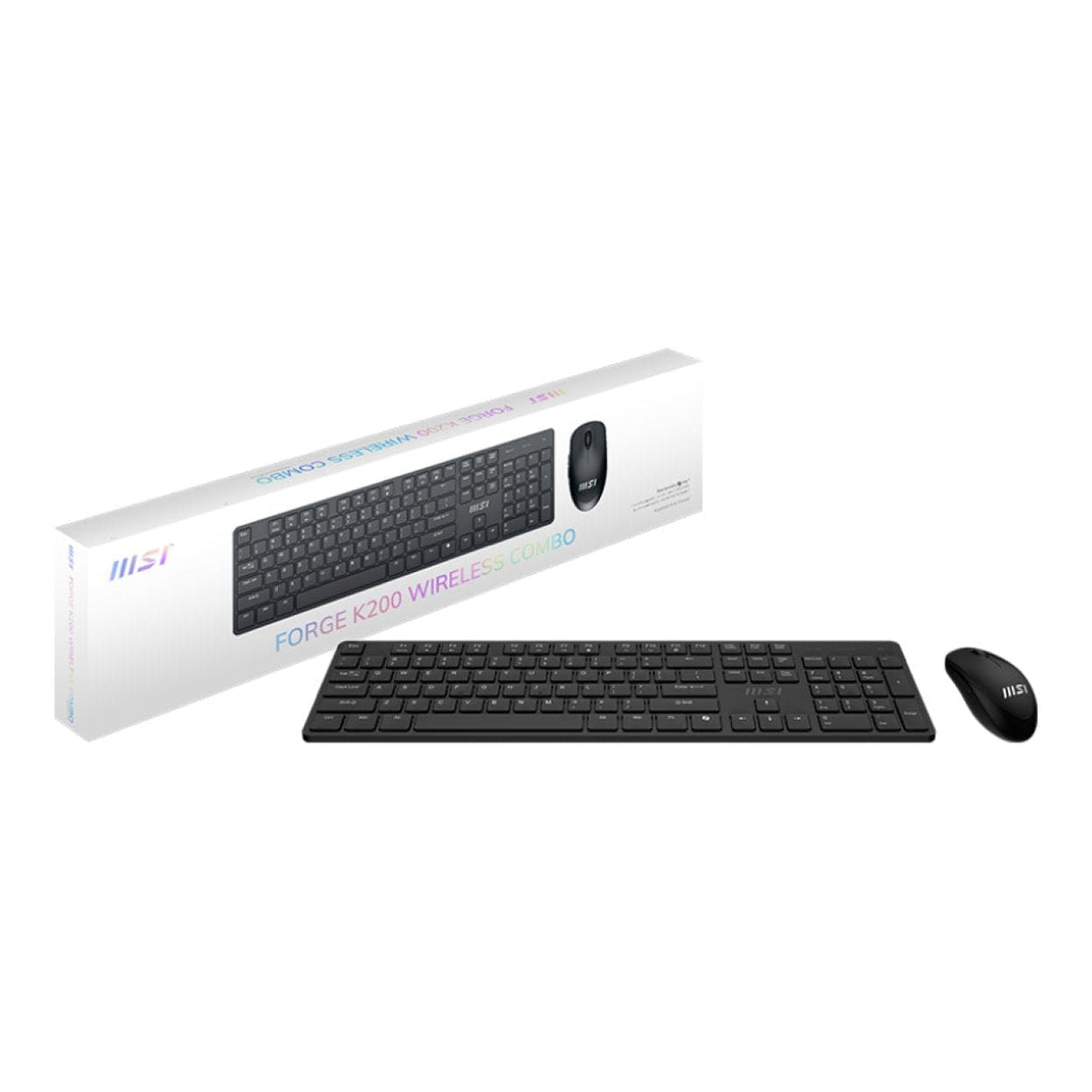 MSI Forge K200 Wireless Keyboard and Mouse Combo