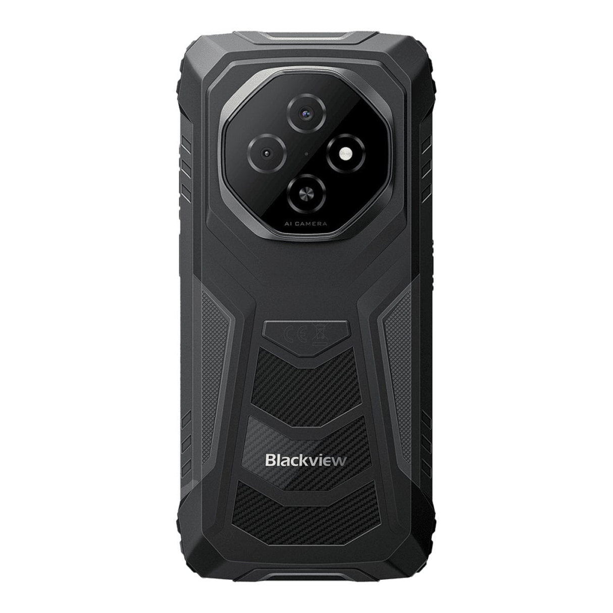 Blackview FORT 1 6.56-inch Rugged Smartphone - Unisoc Tiger T7250 256GB ROM 6GB RAM Android 15