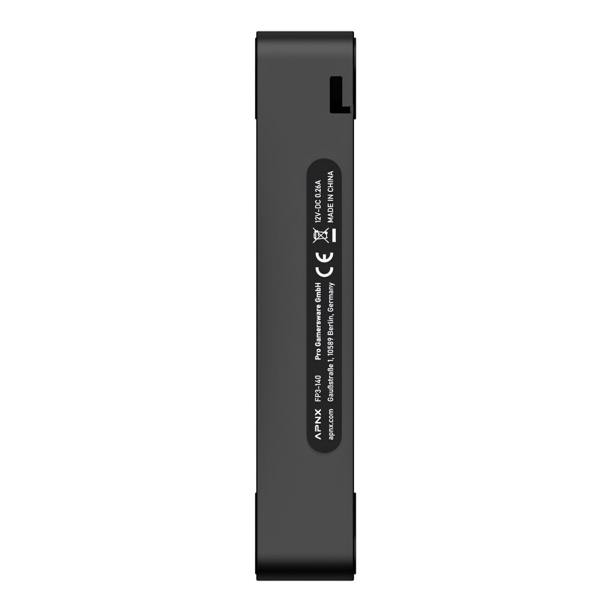 Aerocool APNX FP3 140mm PWM ARGB Fan 2-pack - Black FP3-140(2-pack) Black