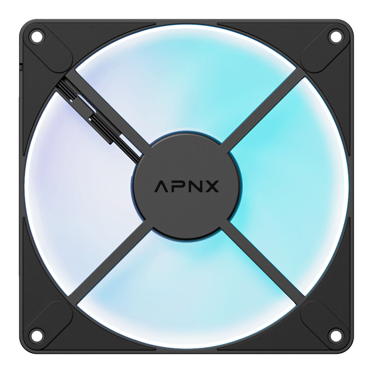 Aerocool APNX FP3 140mm PWM ARGB Fan 2-pack - Black FP3-140(2-pack) Black