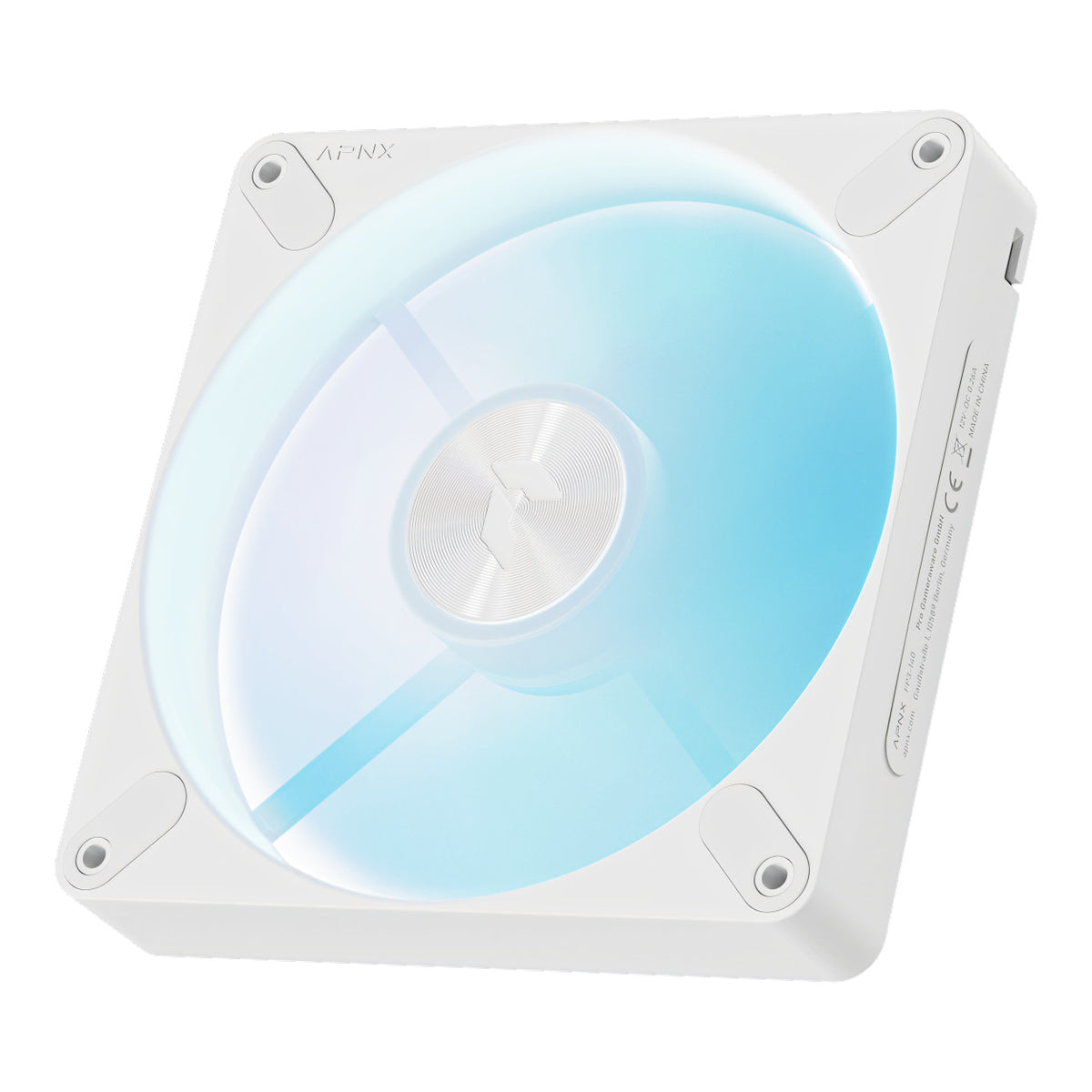 Aerocool APNX FP3 140mm PWM ARGB Fan 2-pack - White FP3-140(2-pack) White