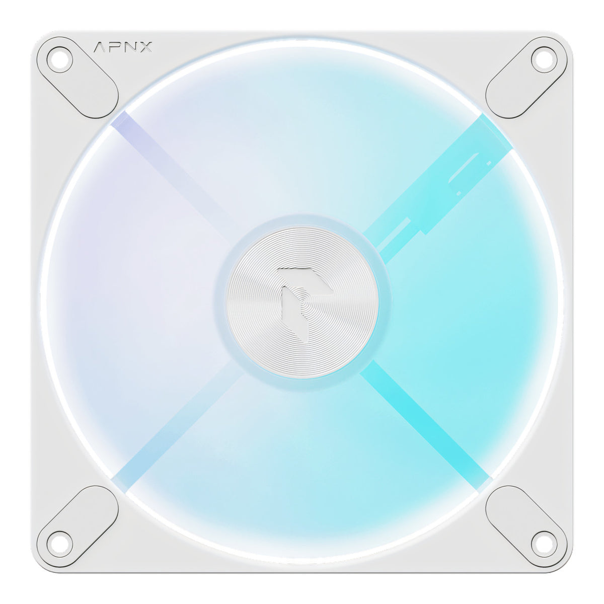 Aerocool APNX FP3 140mm PWM ARGB Fan 2-pack - White FP3-140(2-pack) White