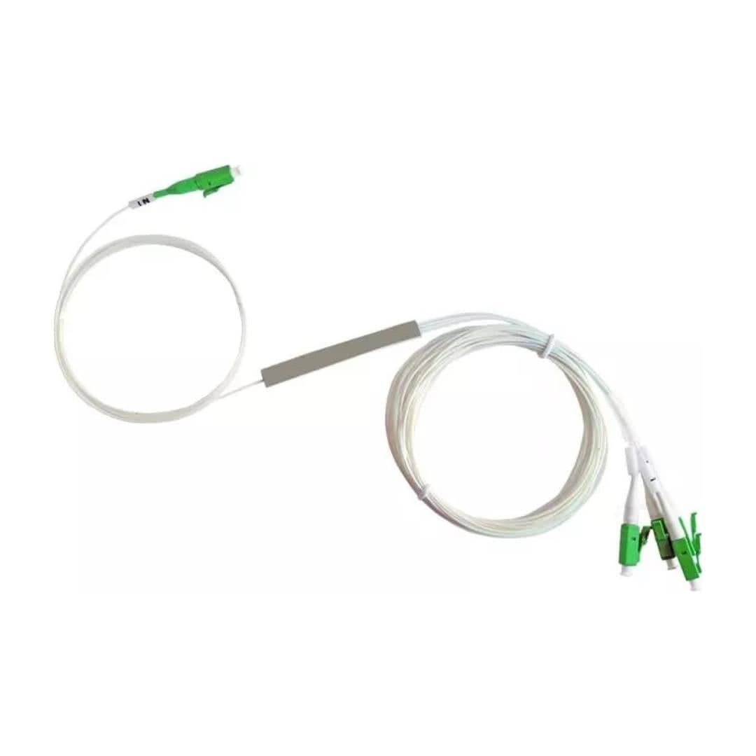 Scoop 4-in-1 LC APC SM Blockless Fibre Splitter Cable 1m FS-LC4