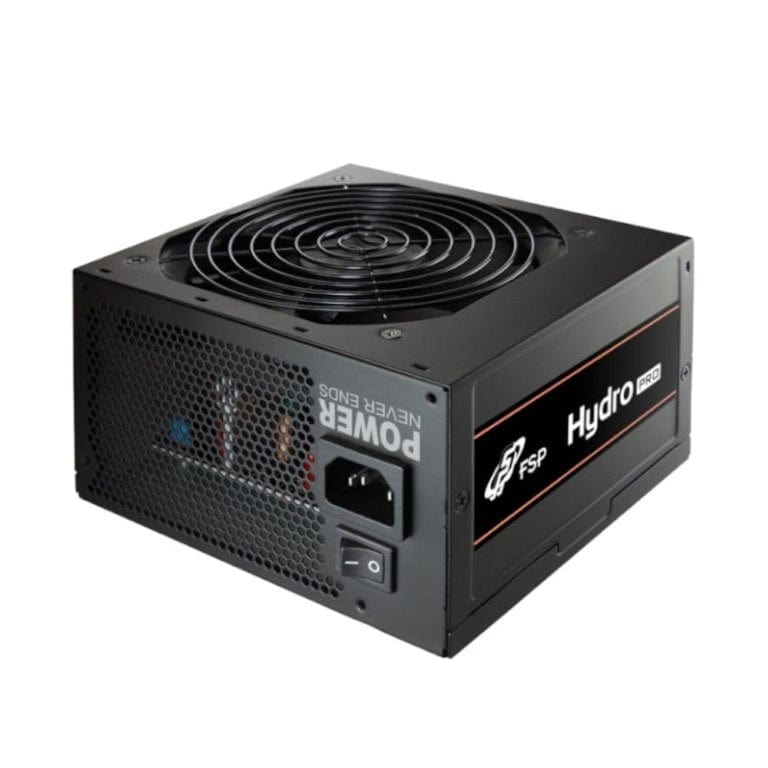 FSP CMT380B ATX Mid Tower Gaming PC Case with Hydro Pro 800W PSU Black FSP08