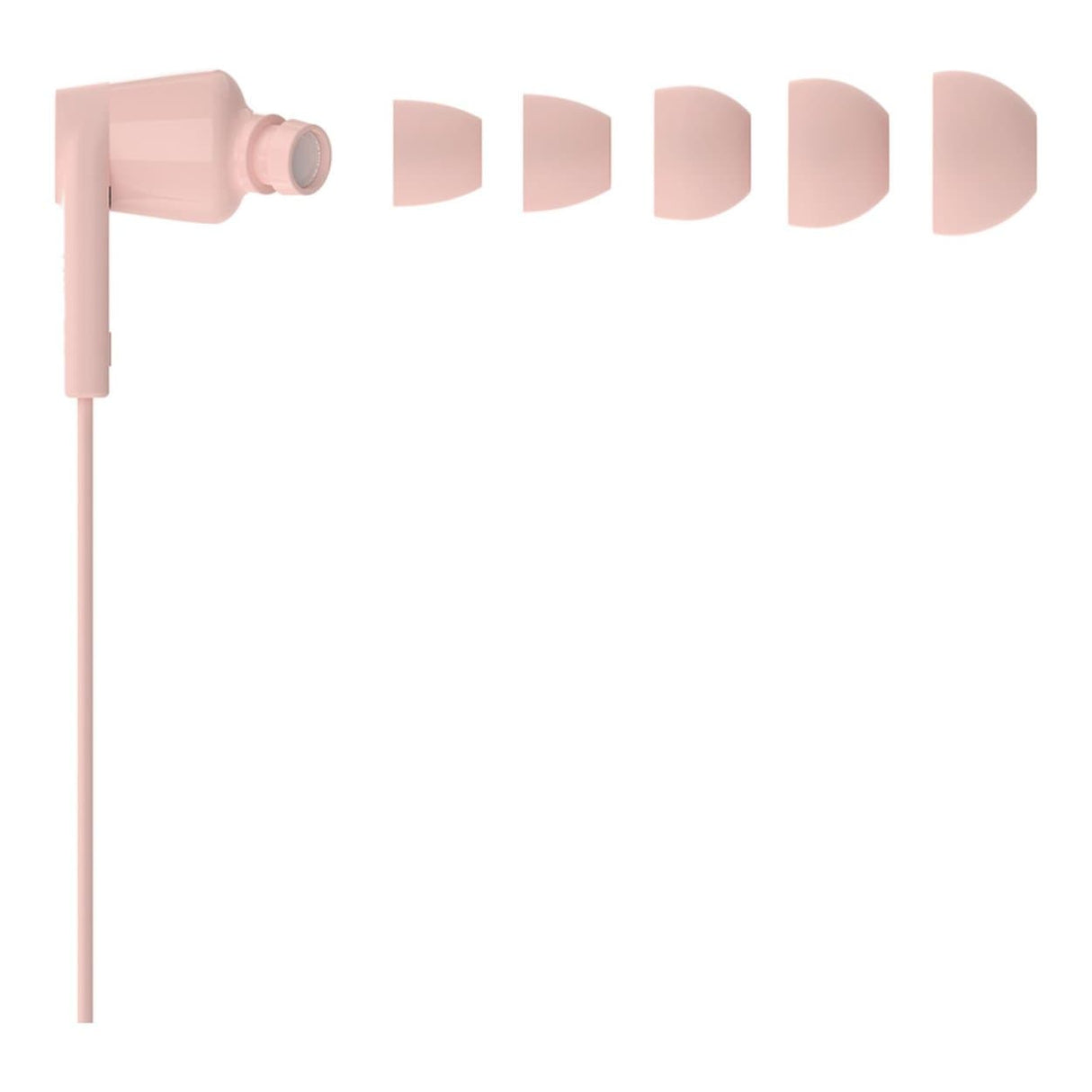 Belkin SoundForm USB-C Wired Earbuds with Adjustable Volume Limiter Pink G3H0002HQPKV2