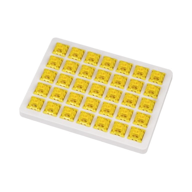 KeyChron Gateron Phantom Mechanical Switch Yellow 110-pack G43