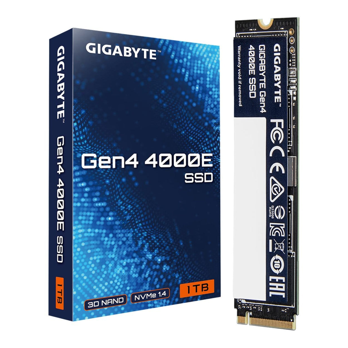 Gigabyte Gen4 4000E 1TB M.2 PCIe 4.0 NVMe 3D NAND Internal SSD G440E1TB