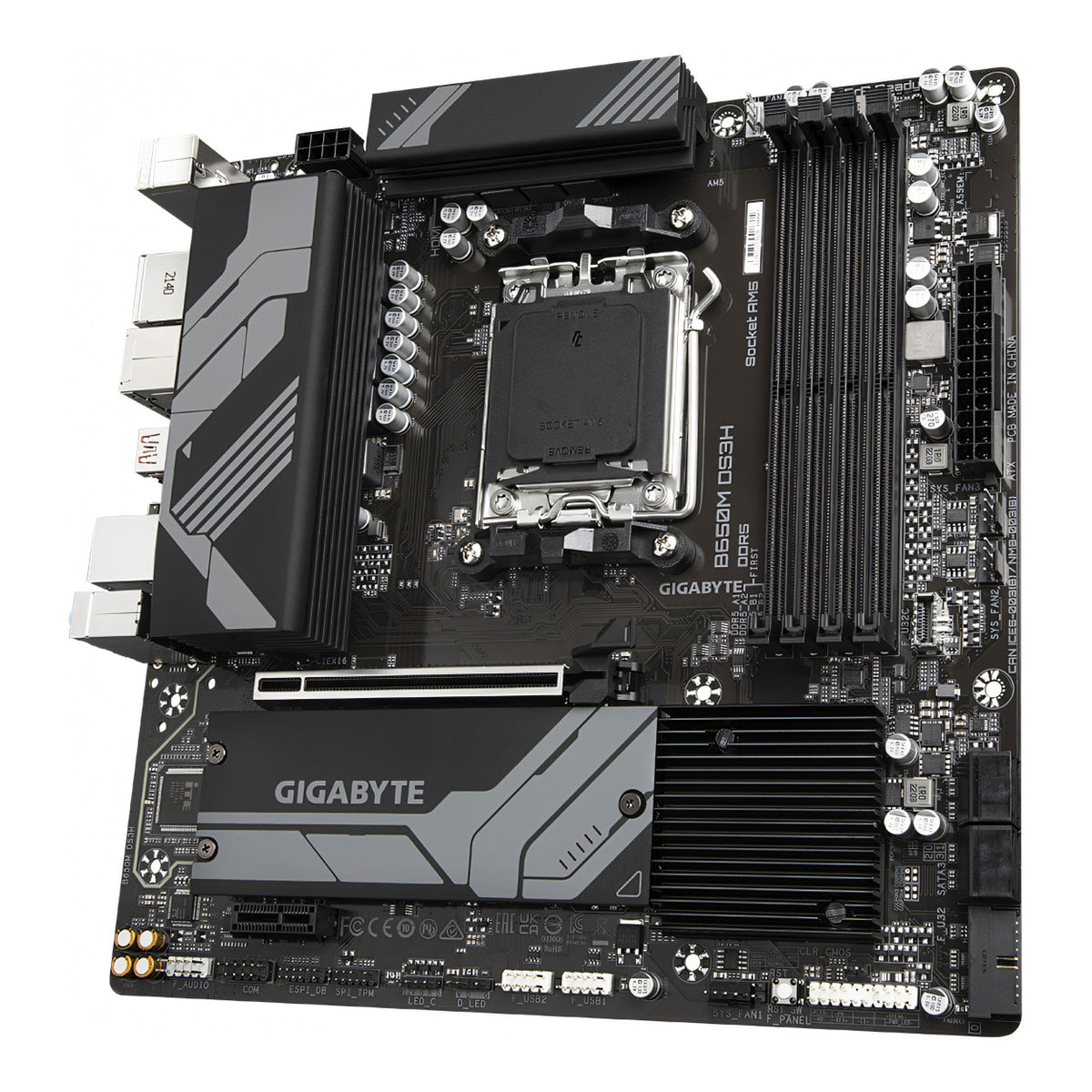Gigabyte B650 DS3H AMD Socket AM5 mATX Motherboard GA-B650M-DS3H