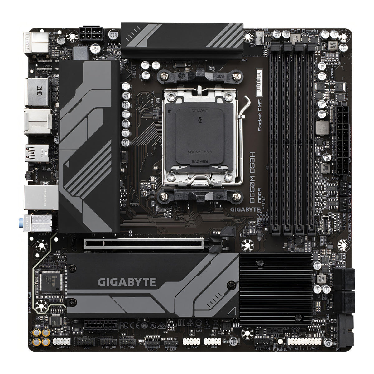 Gigabyte B650 DS3H AMD Socket AM5 mATX Motherboard GA-B650M-DS3H