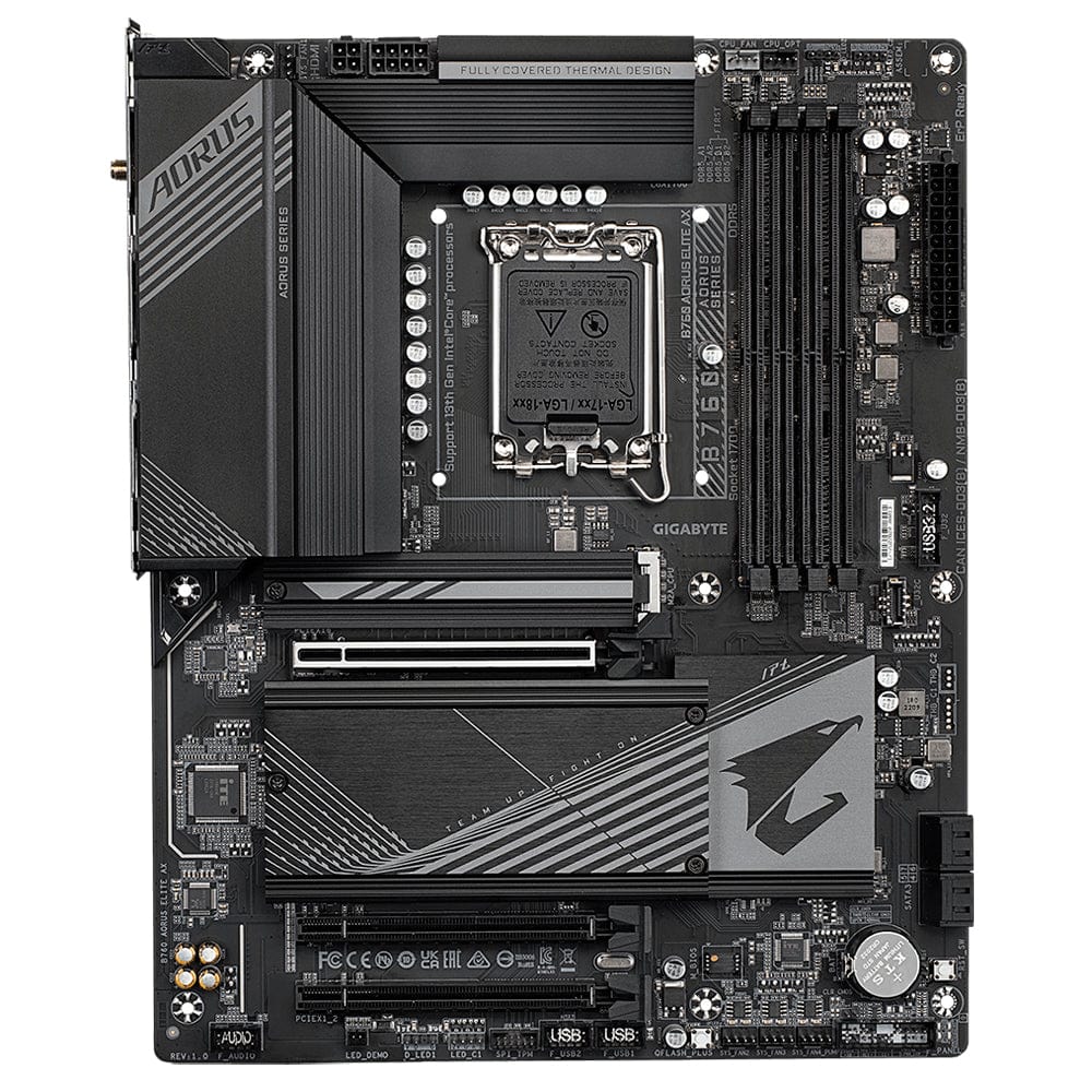 Gigabyte B760 Aorus Elite AX Intel B760 LGA 1700 micro ATX Motherboard GA-B760-AORUS-ELITE-AX
