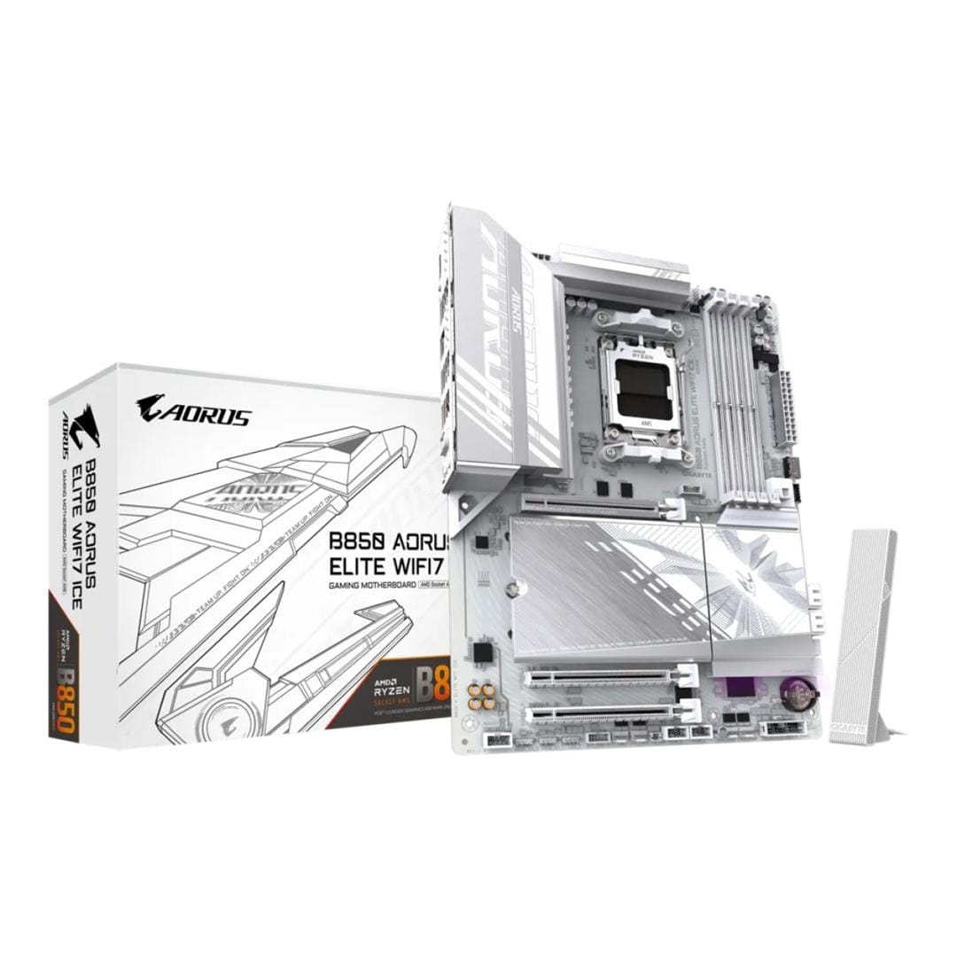 Gigabyte B850 AORUS ELITE Wi-Fi 7 ICE AMD AM5 ATX Motherboard