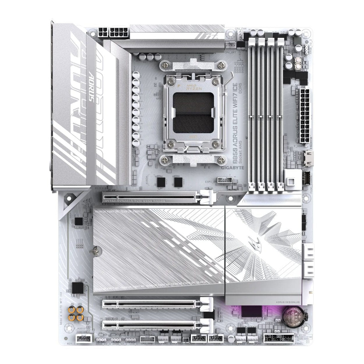 Gigabyte B850 AORUS ELITE Wi-Fi 7 ICE AMD AM5 ATX Motherboard