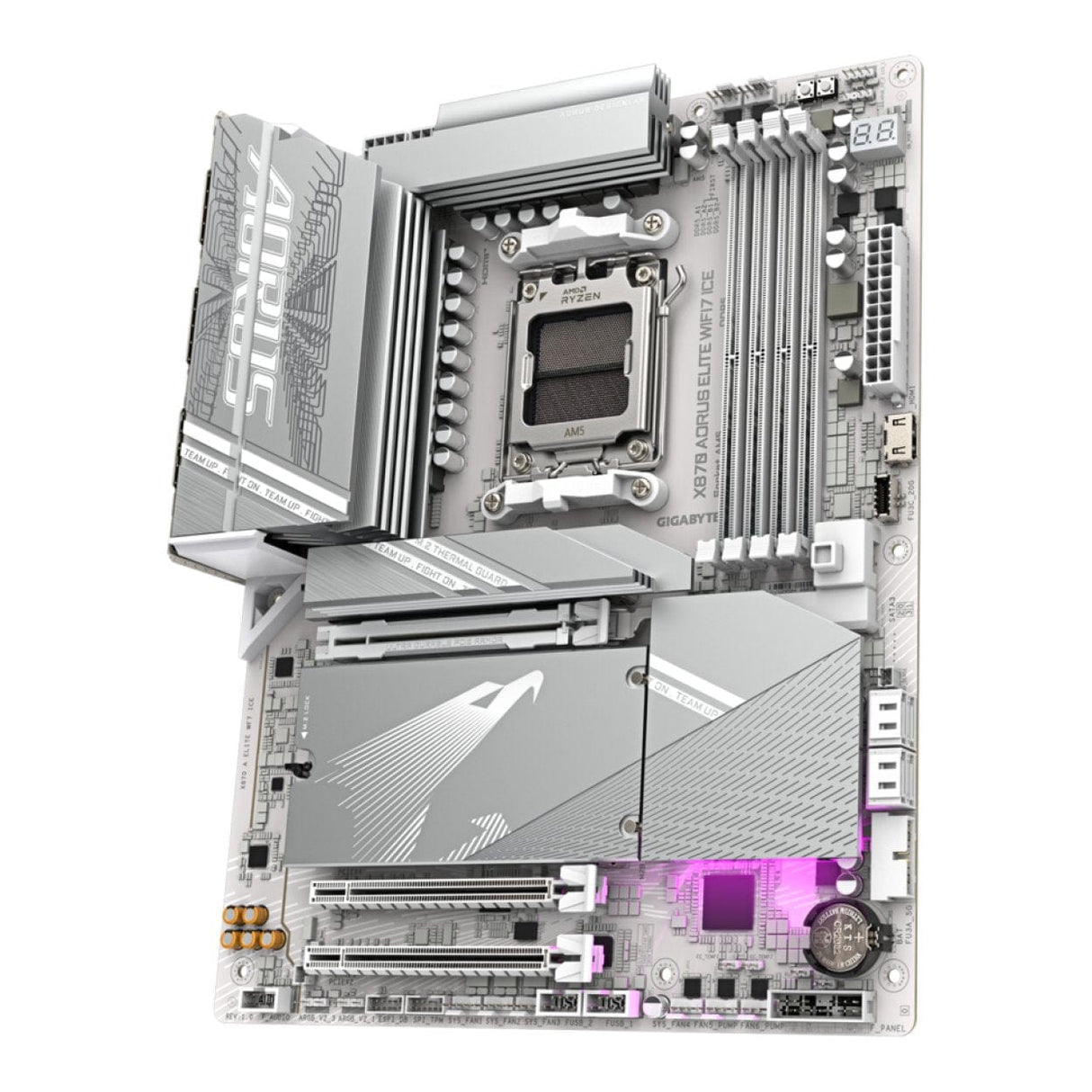 Gigabyte X870 AORUS ELITE Wi-Fi 7 ICE AMD AM5 ATX Motherboard