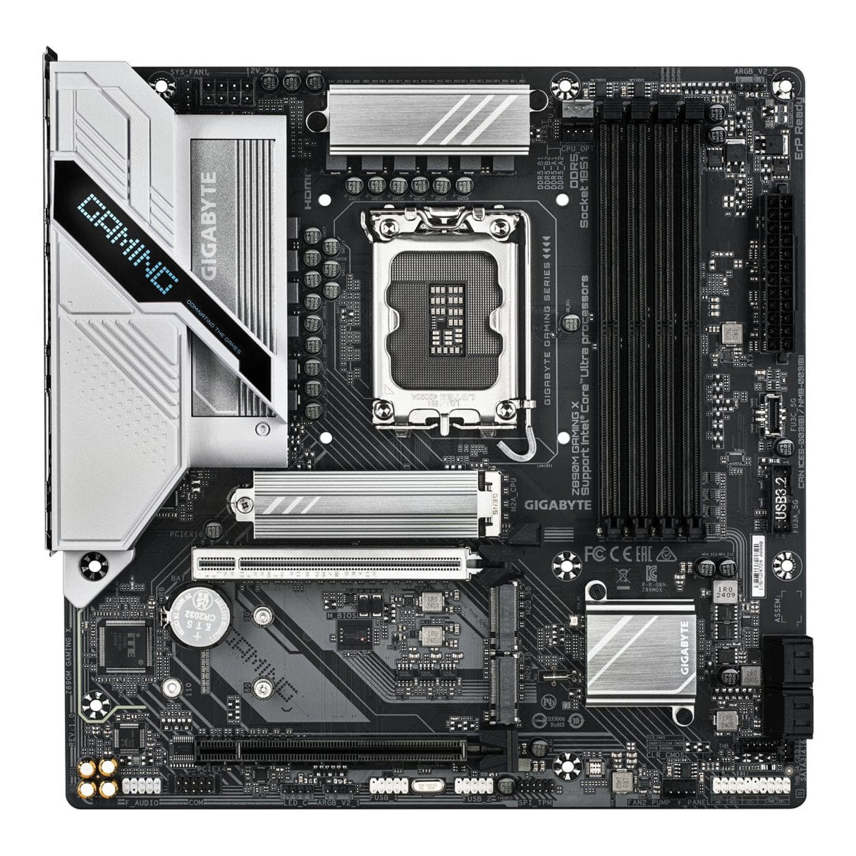 Gigabyte Z890M Gaming X Intel LGA1851 Micro ATX Motherboard