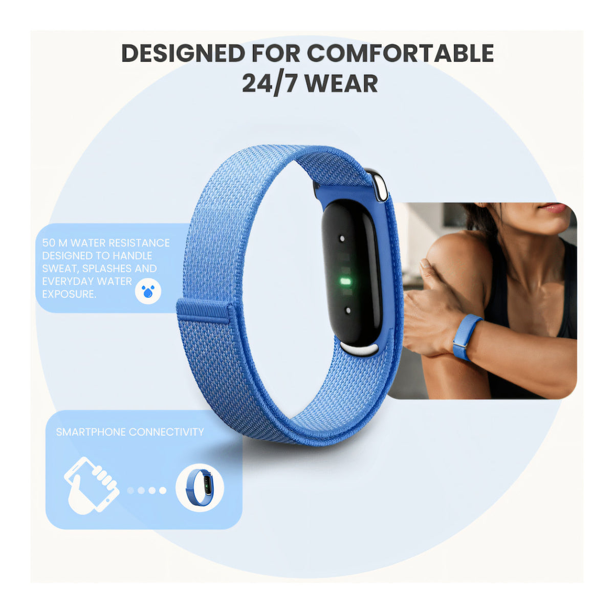 Google Fitbit Air Screenless Fitness Activity Tracker Band - Lavender GA11014-EU